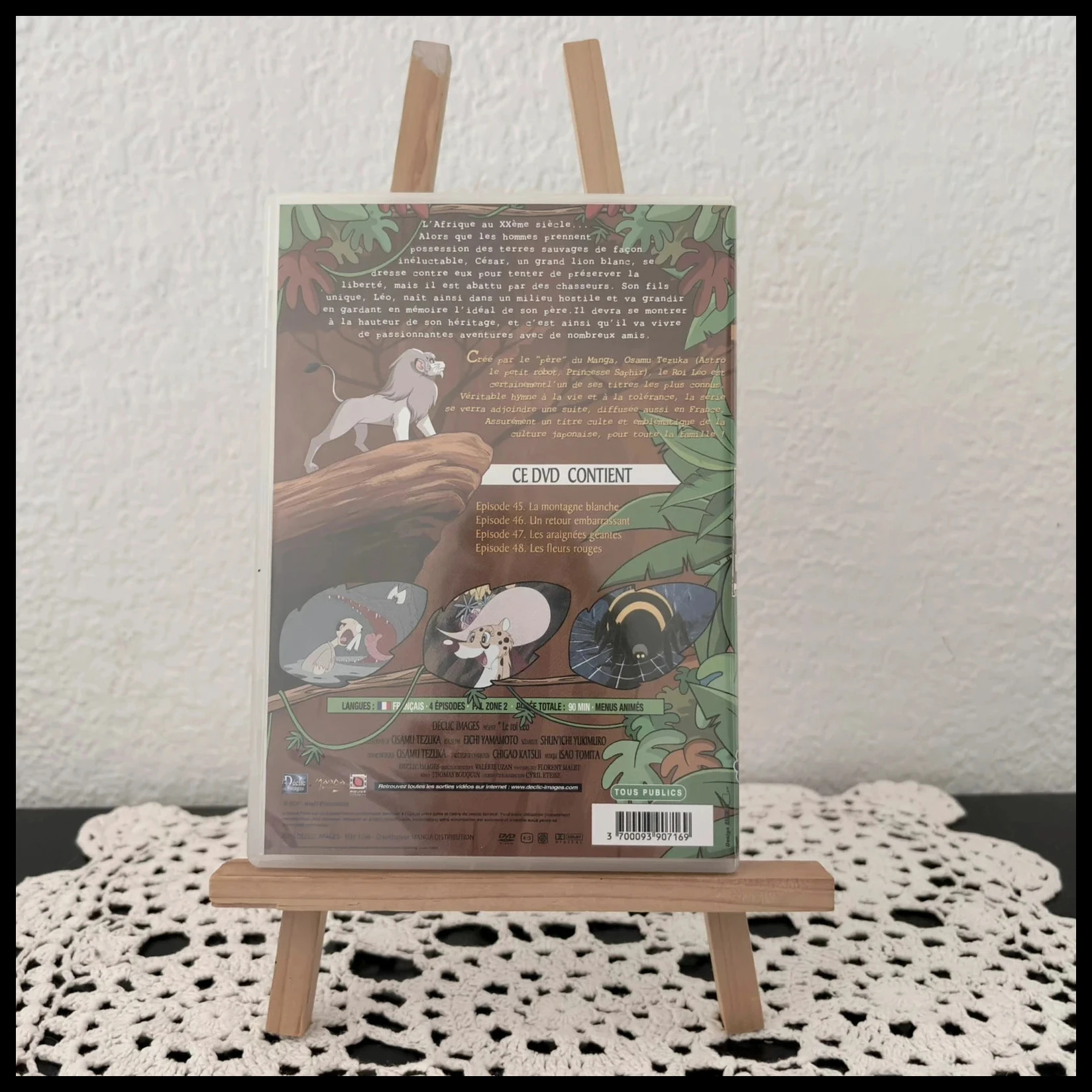 Coffret DVD Le Roi Léo – Integral 18 afleveringen – Osamu Tezuka – photo 9